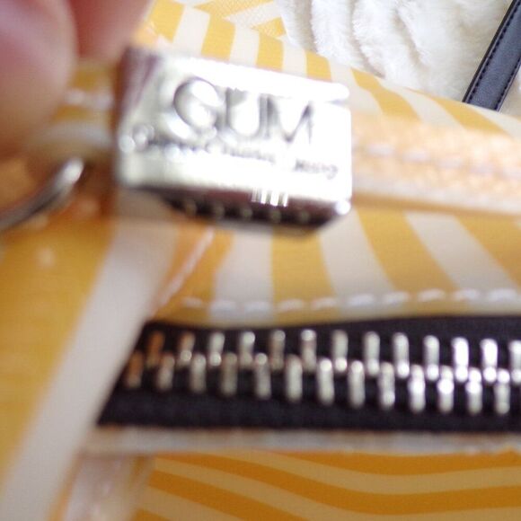 NWT Gianni Chiarini Designs GUM ITALIAN striped bag - Picture 9 of 13